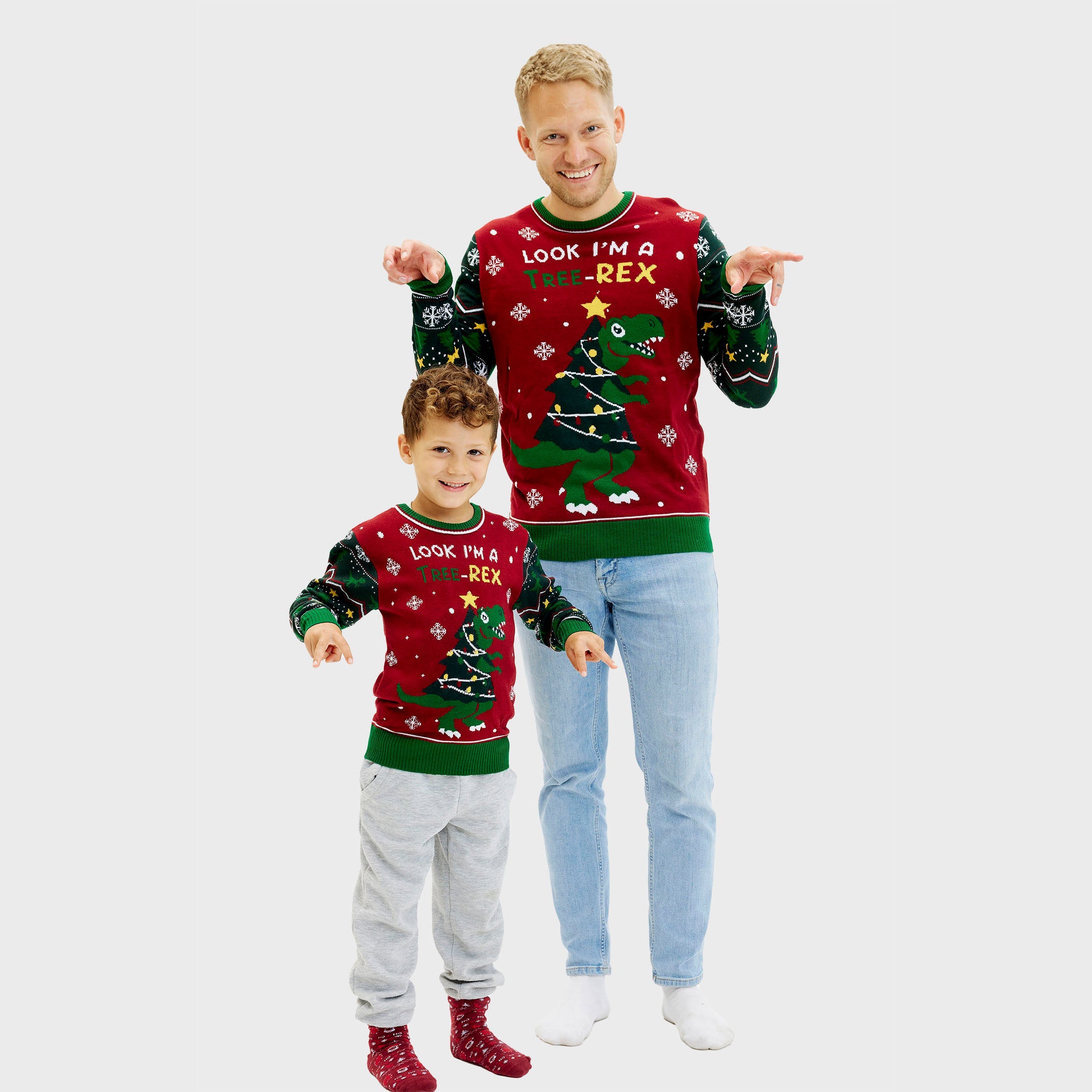 The Tree-REX christmas sweater - child